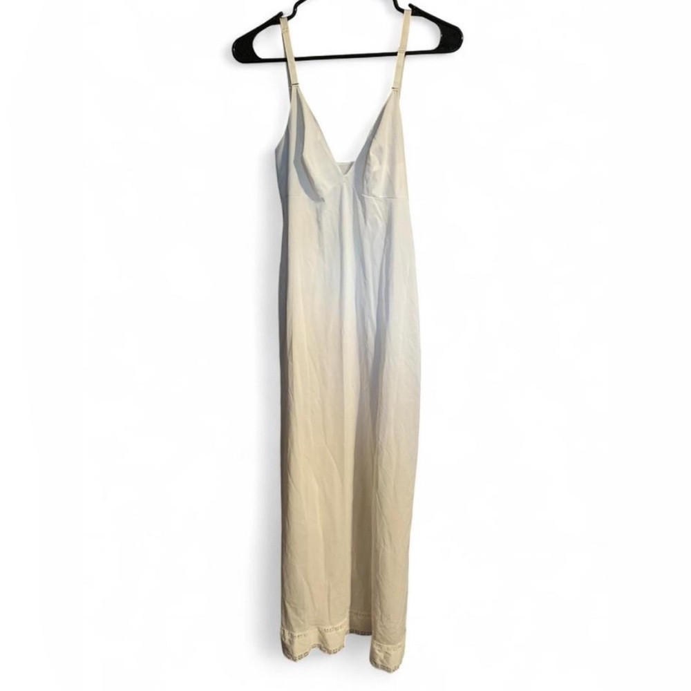 VINTAGE 70s 80s Artemis Gossard Full Slip Maxi Dress Antron III Nylon EUC USA 36